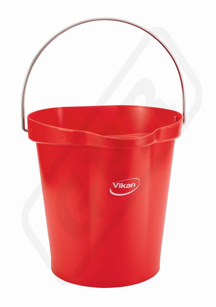 Vedro polypropylén 12 l červené