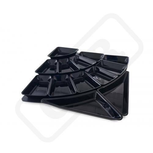 Systém Misiek PLEXI Amphitheater 2 čierny lesklý