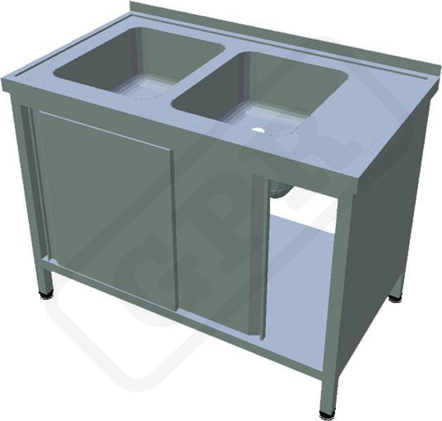 Umývací stôl T-AUSD-2S 1150x750 (cena po zľave 30%)