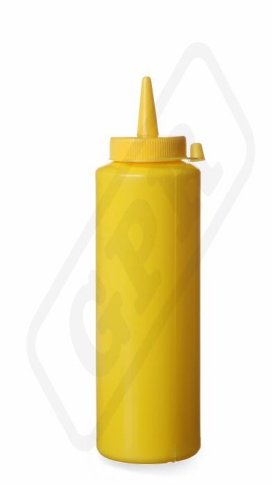 Fľaša dávkovacia 350 ml žltá