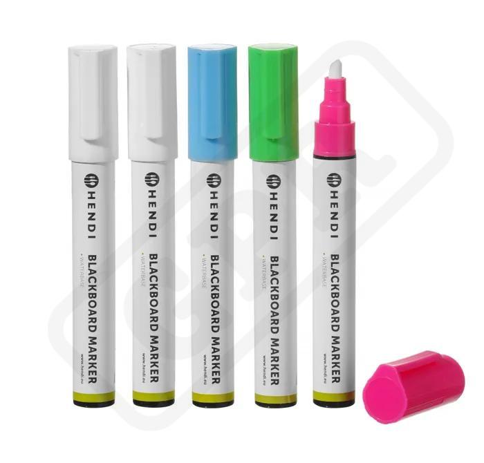 Popisovače Blackboard Markers so šikmým hrotom